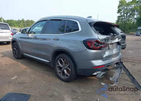 2023 BMW X3 xDrive30I z USA, uszkodzony, nr VIN 5UX53DP01P9S20486